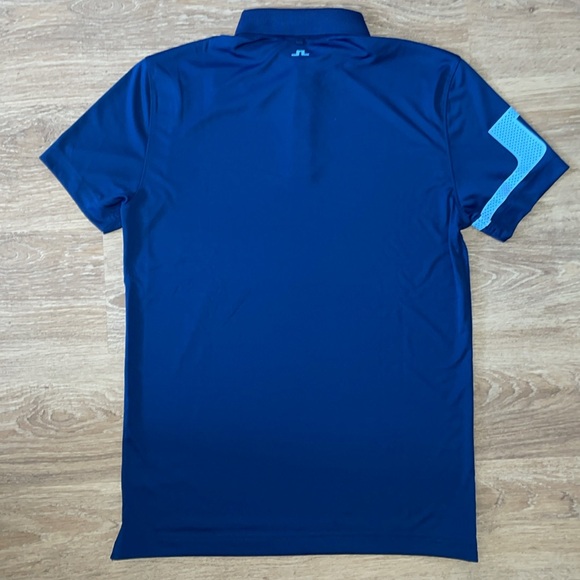 Men’s J. Lindeberg Estate Blue Heath Regular Fit Polo Golf T-Shirt Small NWT NEW - Picture 5 of 9